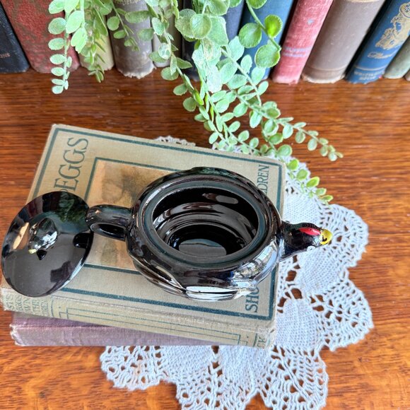 Vintage Redware Chicken Creamer - Picture 11 of 16